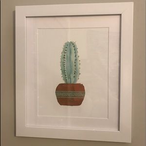 Adorable cactus wall art!